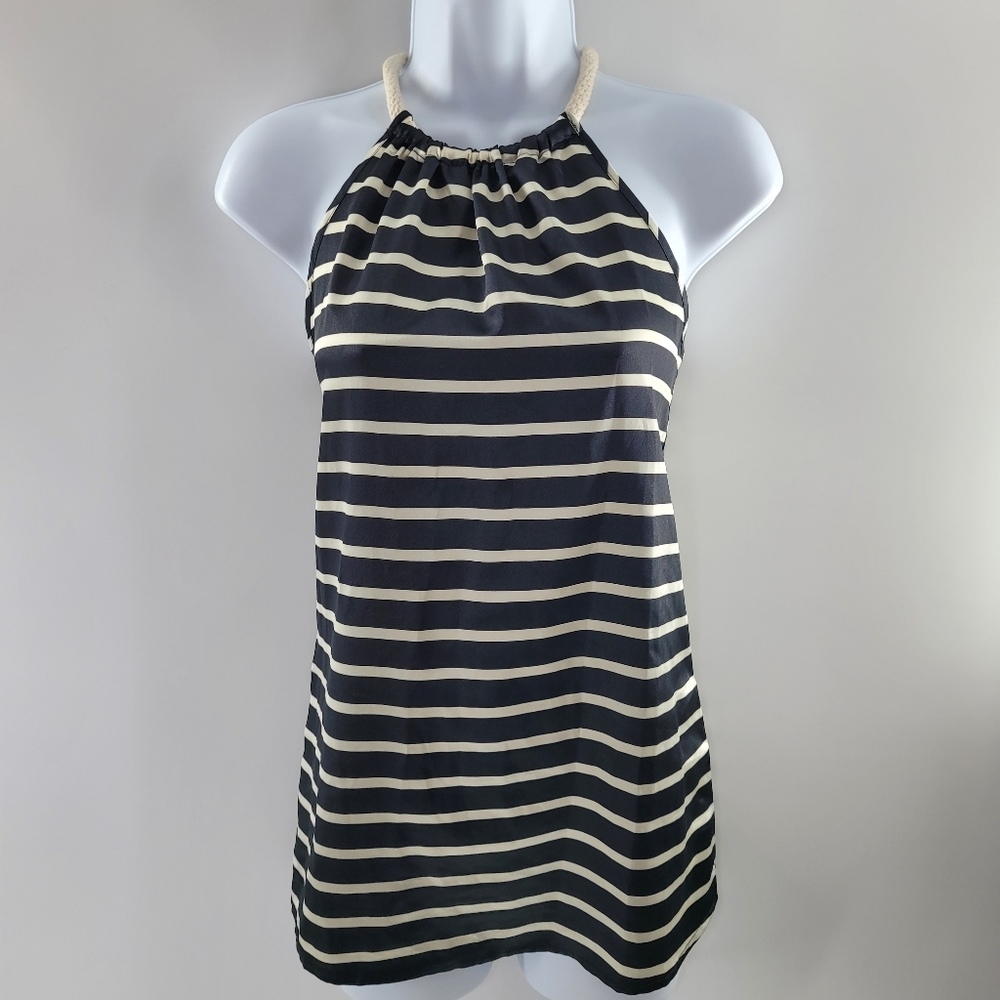 Incity Black & White Stripe Top